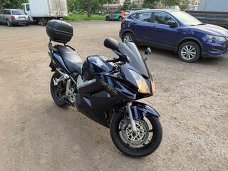 2002 Honda VFR 800, синий, 430000 рублей, вид 1