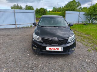 2017 Kia Rio III Рестайлинг, чёрный, 680000 рублей, вид 2