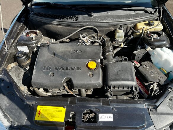 2008 Lada (ВАЗ) Priora I, чёрный, 310000 рублей - вид 17