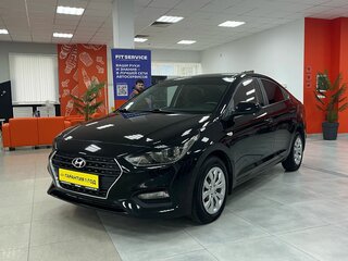 2017 Hyundai Solaris II, чёрный, 1279000 рублей, вид 1