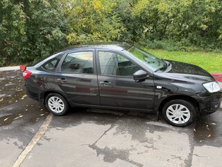 2018 Lada (ВАЗ) Granta I, чёрный, 570000 рублей, вид 4