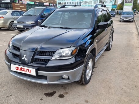 2006 Mitsubishi Outlander I, чёрный, 850000 рублей, вид 4