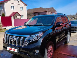 2016 Toyota Land Cruiser Prado 150 Series Рестайлинг 1, чёрный, 3950000 рублей, вид 1