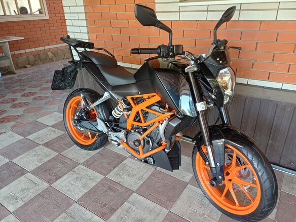 2014 KTM 390 Duke, чёрный, 330000 рублей - вид 1