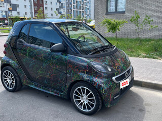 2015 Smart Fortwo II, серый, 550000 рублей, вид 4