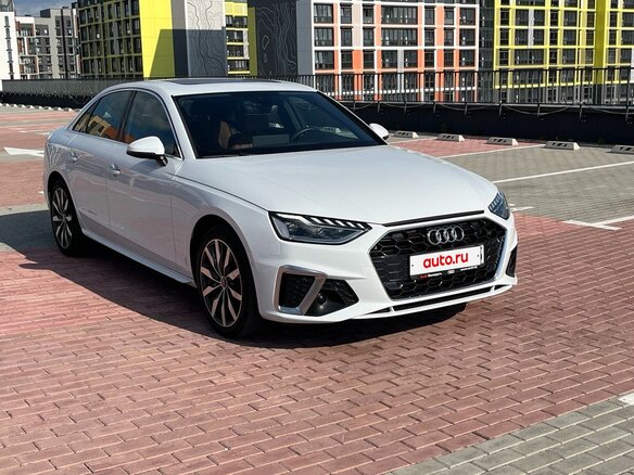 2021 Audi A4 40 TFSI V (B9) Рестайлинг, белый, 2847840 рублей - вид 2