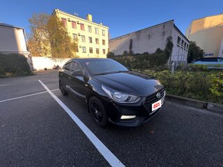 2018 Hyundai Solaris II, чёрный, 1400000 рублей, вид 1