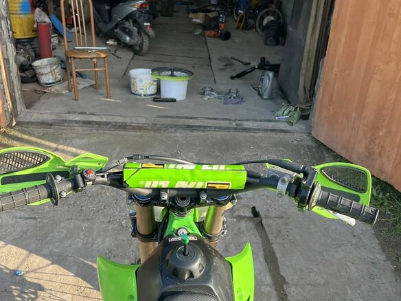 2011 Kawasaki KX 85, зелёный, 180000 рублей - вид 3