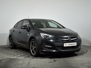2012 Opel Astra J Рестайлинг, чёрный, 549000 рублей, вид 3