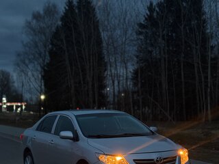 2008 Toyota Corolla X (E140, E150), серебристый, 560000 рублей, вид 2