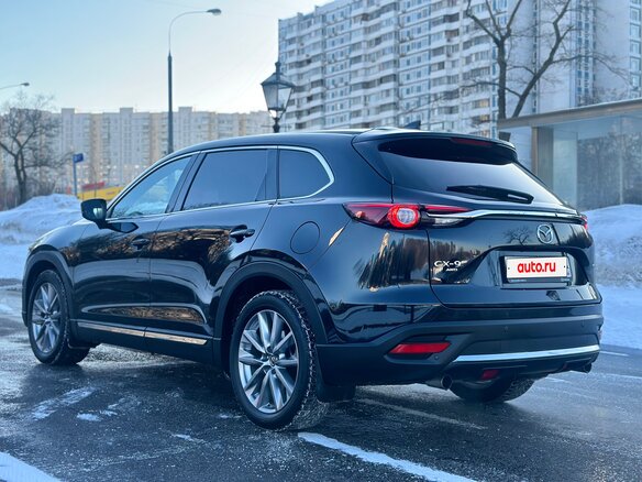 2021 Mazda CX-9 II Рестайлинг, чёрный - вид 7