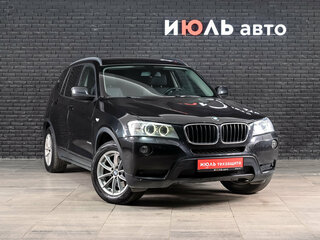 2014 BMW X3 20i xDrive II (F25), чёрный, 1690000 рублей, вид 3