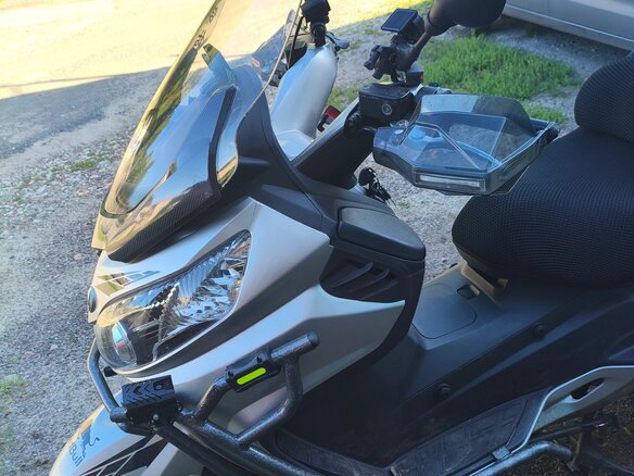 2014 Sym Maxsym 600, серебристый, 580000 рублей - вид 1