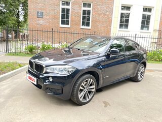 2018 BMW X6 30d II (F16), синий, 3500000 рублей, вид 1