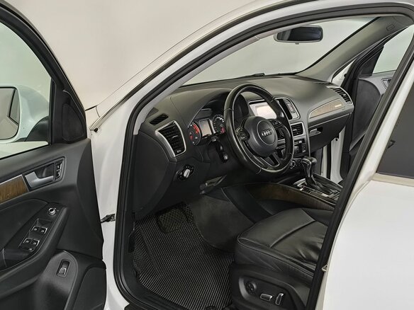 2012 Audi Q5 I (8R) Рестайлинг, белый, 1940000 рублей - вид 7