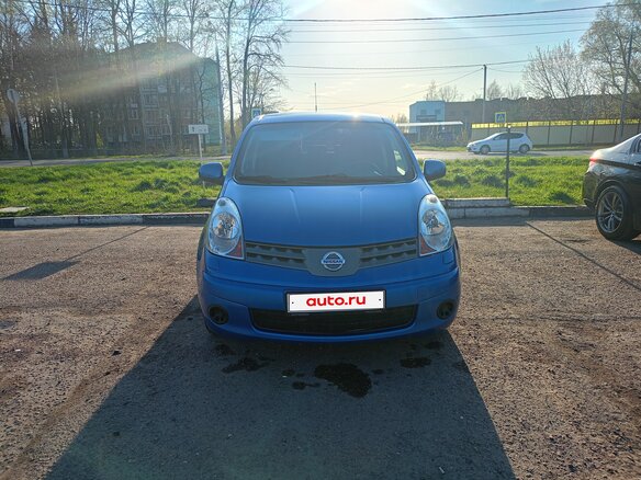 2008 Nissan Note I, синий, 570000 рублей - вид 3