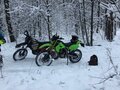 2003 Kawasaki KLX 250, зелёный, 250000 рублей - вид 5