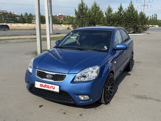 2011 Kia Rio II Рестайлинг, синий, 550000 рублей, вид 1