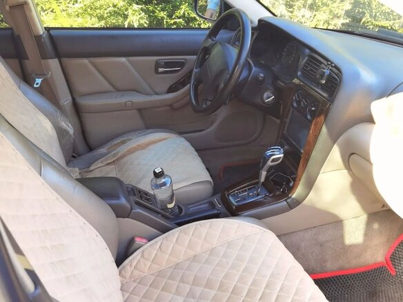 2001 Subaru Outback II, пурпурный, 330000 рублей - вид 10