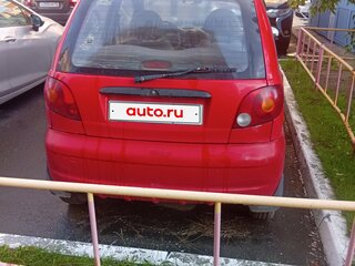 2006 Daewoo Matiz I Рестайлинг, красный, 180000 рублей, вид 2