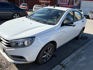 2019 Lada (ВАЗ) Vesta I, белый, 899000 рублей, вид 2