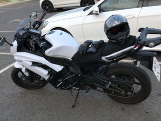 2013 Kawasaki ER-6F (Ninja 650R), белый, 550000 рублей, вид 2
