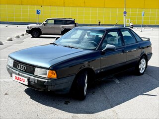 1989 Audi 80 IV (B3), чёрный, 135000 рублей, вид 1