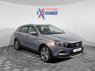 2018 Lada (ВАЗ) Vesta SW Cross I, серый, 935000 рублей, вид 3