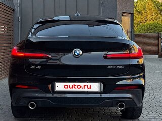 2020 BMW X4 20d II (G02), чёрный, 3650000 рублей, вид 5