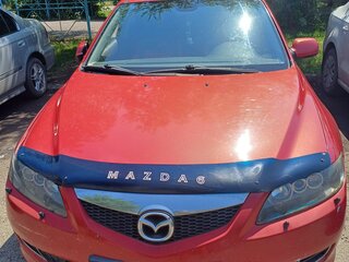 2006 Mazda 6 I (GG) Рестайлинг, красный, 450000 рублей, вид 1