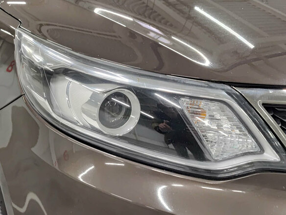 2015 Kia Rio III Рестайлинг, коричневый, 839000 рублей - вид 16