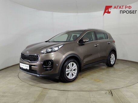 2018 Kia Sportage IV, коричневый, 1845000 рублей, вид 1