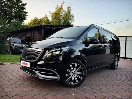 2022 Mercedes-Benz V-Класс Extra Long 300 d экстра длинный III (W447) Рестайлинг, белый, 13800000 рублей, вид 2