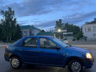 2006 Renault Logan I, синий, 126000 рублей, вид 4