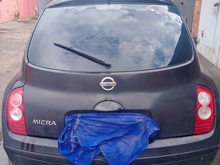 2005 Nissan Micra III (K12), чёрный, 450000 рублей, вид 3
