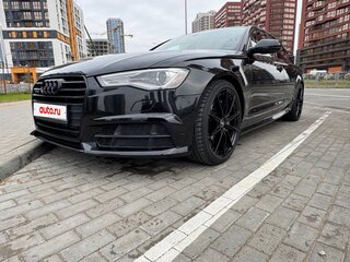 2017 Audi A6 IV (C7) Рестайлинг, чёрный, 2152838 рублей, вид 4