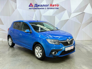 2019 Renault Sandero II Рестайлинг, голубой, 1150000 рублей, вид 3