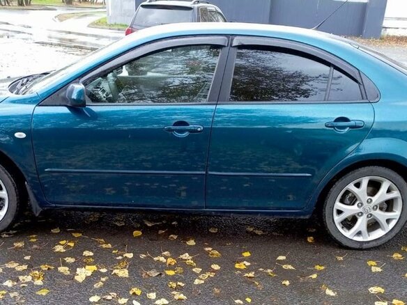2007 Mazda 6 I (GG) Рестайлинг, синий, 610000 рублей - вид 10