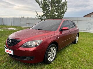 2008 Mazda 3 I (BK) Рестайлинг, красный, 570000 рублей, вид 3