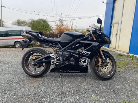 2006 Triumph Daytona 675, чёрный, 550000 рублей, вид 5
