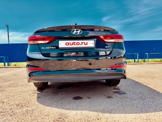 2017 Hyundai Elantra VI (AD), чёрный, 1600000 рублей, вид 4