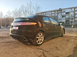 2007 Honda Civic VIII, чёрный, 345000 рублей, вид 5