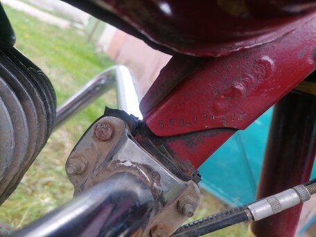 1967 Jawa 250, красный, 150000 рублей, вид 5
