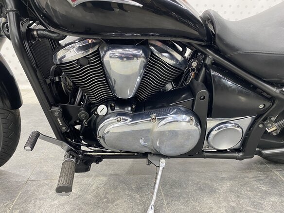 2007 Kawasaki VN900 Vulcan, чёрный, 445000 рублей - вид 6