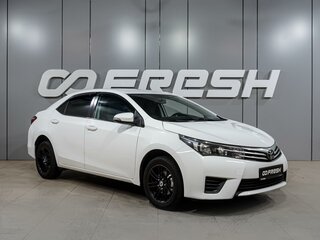 2014 Toyota Corolla XI (E160, E170, E180), белый, 1329000 рублей, вид 1