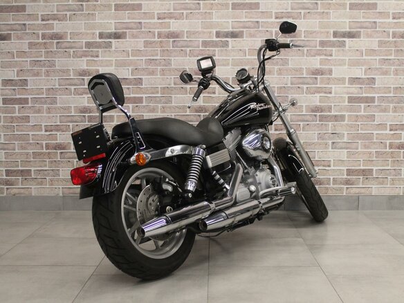 2008 Harley-Davidson Dyna Super Glide, чёрный, 812000 рублей - вид 5