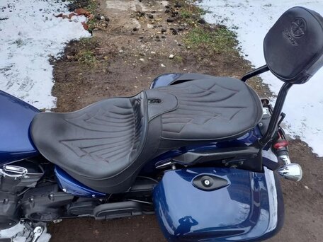 2012 Yamaha XVS1300, синий, 700000 рублей, вид 5