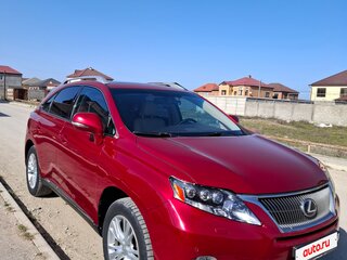 2009 Lexus RX 450h III, красный, 1950000 рублей, вид 1