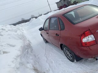2006 Lada (ВАЗ) Kalina I, красный, 185000 рублей, вид 2