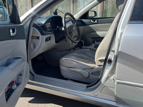 2005 Hyundai Sonata V (NF), серебристый, 430000 рублей - вид 11